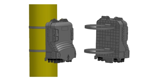 fiber splice box outdoor Wall mounted Pole mounted installation fiber splice box outdoor Wall mounted Pole mounted installation