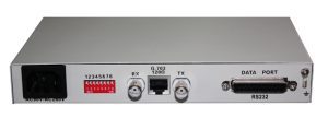 Framed E1 G.704 to RS232 converter