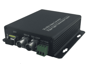 one channel 3G SDI video fiber converter with loop