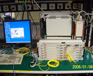 Baudcom fiber optical tester