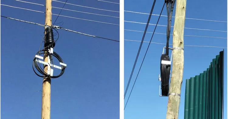 slack cable storage bracket application